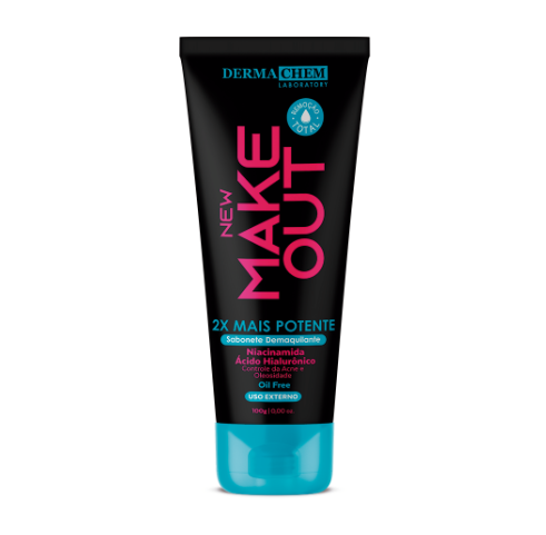 Sabonete Demaquilante New Make Out - Derma Chem - Minha loja