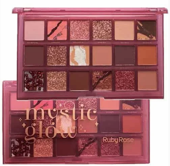 Paleta de Sombras Mystic Glow Ruby Rose - HB-1068 - Minha loja