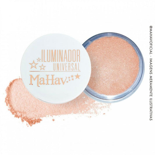 Pó Iluminador Solto Universal - Mahav - ILU-MV