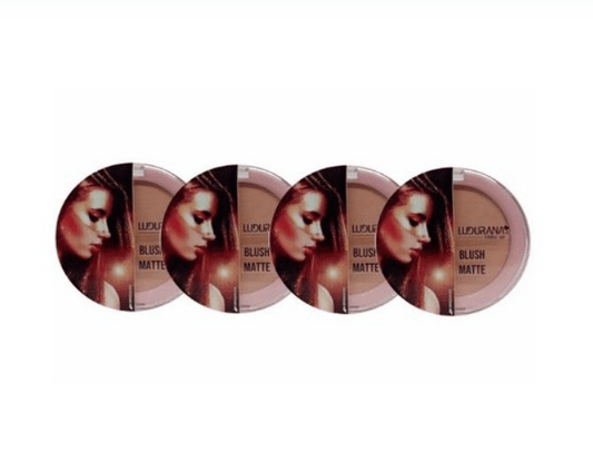 Kit c/4 Un - Blush Compacto Ludurana - B00001