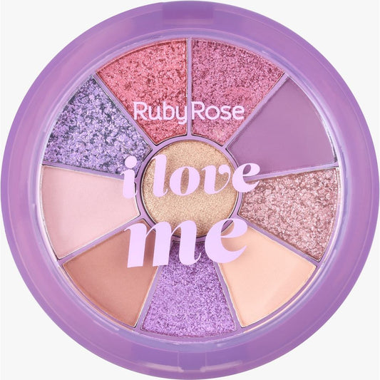 Paleta de Sombras I Love Me - Ruby Rose - HB1075/8 - Minha loja