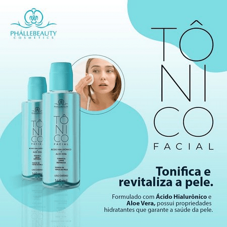 Tônico Facial PH090 PhálleBeauty