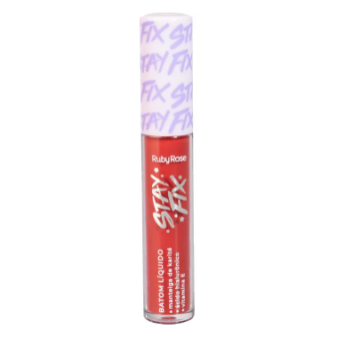 Batom Líquido Stay Fix Ruby Rose HB569 CS60 Electra - Minha loja