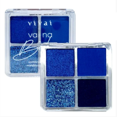 Paleta De Sombras Vai Na Bolsa Grupo 2 - Cor G - 4056.1.2 - Vivai