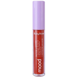 Batom Líquido Mood Cor Relief - HB566 - Ruby Rose