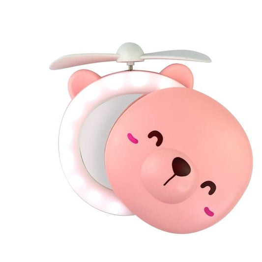 Espelho Ursinho com Led e Ventilador - IM