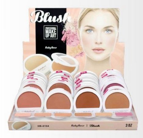 Kit c/6 Un - Blush - Ruby Rose - HB6104 - Minha loja