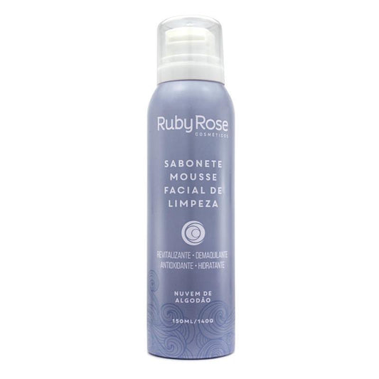 Sabonete Mousse Facial De Limpeza Nuvem De Algodão HB320 - Ruby Rose - Minha loja