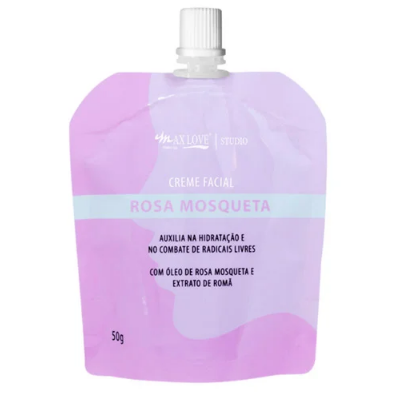Creme Hidratante Facial Rosa - Max Love