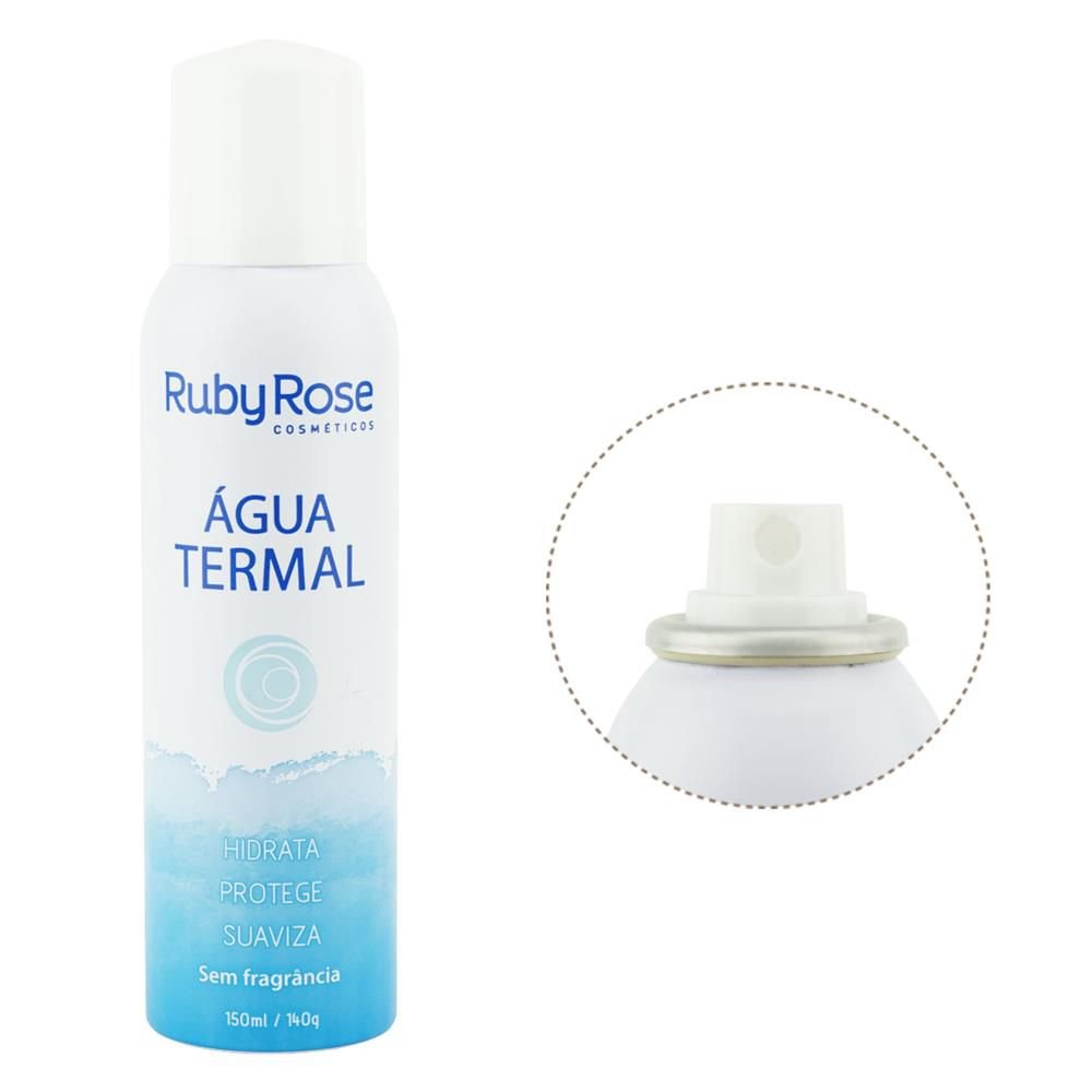 Kit c/6 Un - Água Termal Sem Fragância - Ruby Rose - HB306 - Minha loja