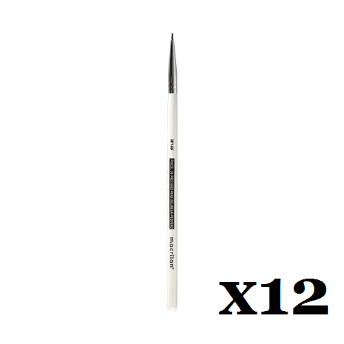 Caixa C/ 12 Und.- Pincel W146 profissional de precisão para delinear–pequeno Macrilan–Linha W