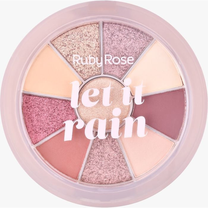 Paleta de Sombras Let It Rain - Ruby Rose - HB1075/4 - Minha loja