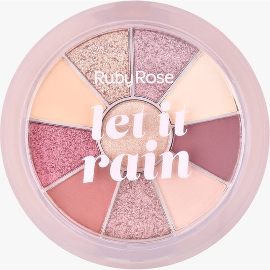 Paleta de Sombras Let It Rain - Ruby Rose - HB1075/4 - Minha loja