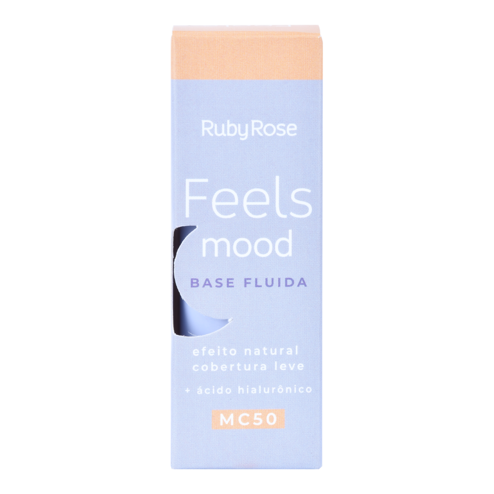 Kit c/6 Un - Base Fluida Feels Mood - Ruby Rose - HB901 - Minha loja