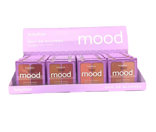Blush Duo Feels Mood Cor 1 - HB870M - RuBy Rose - Minha loja