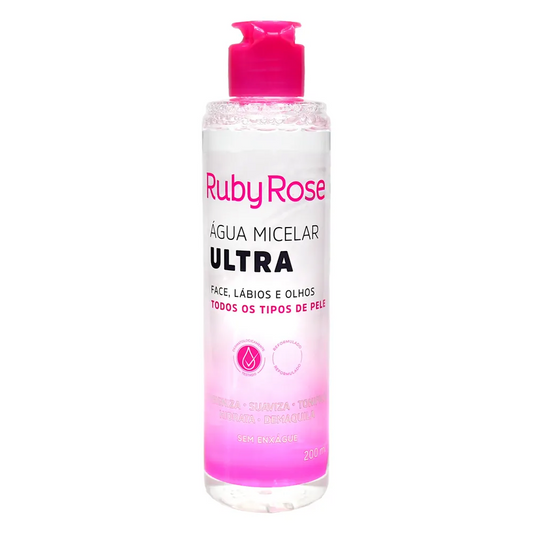 Água Micelar Ultra 200ml - Ruby Rose HB304 - Minha loja
