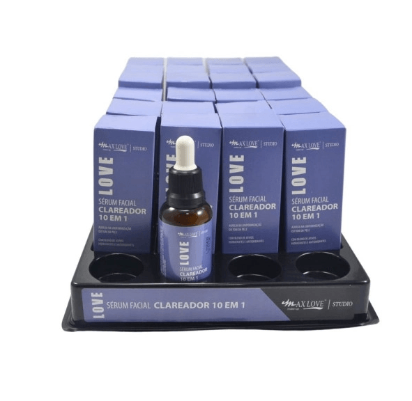 Sérum Facial Vegano Clareador 10 em 1 - Max Love - Minha loja