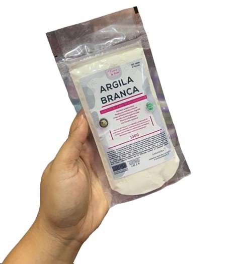 Máscara Argila Branca 100G - Essência Da Mulher - Minha loja