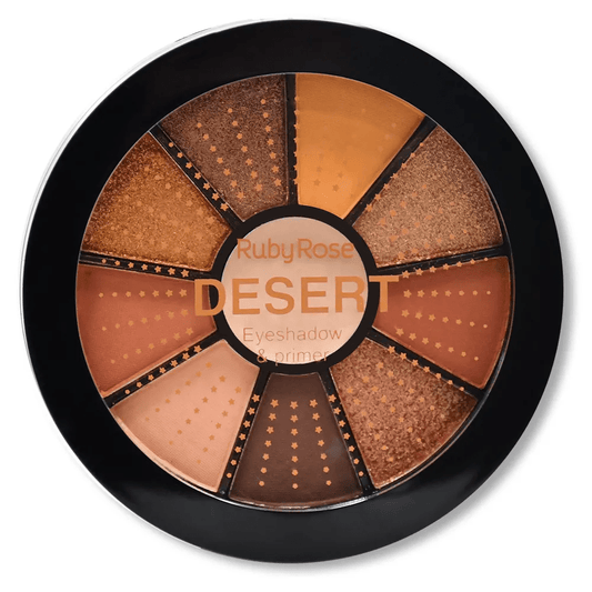 Mini Paleta De Sombras Desert - Ruby Rose - HB9986-7 - Minha loja