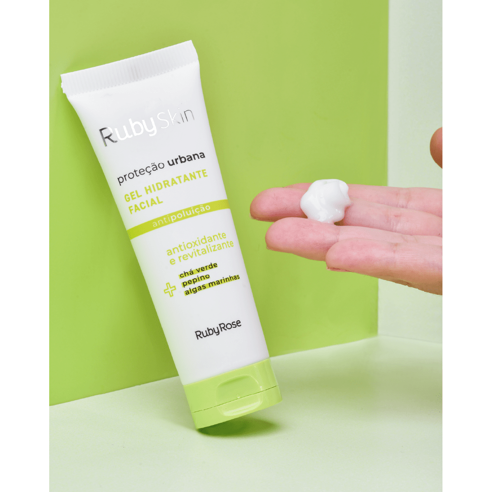 Gel Hidratante Facial Proteção Urbana Ruby Skin - Ruby Rose - HB406 - Minha loja