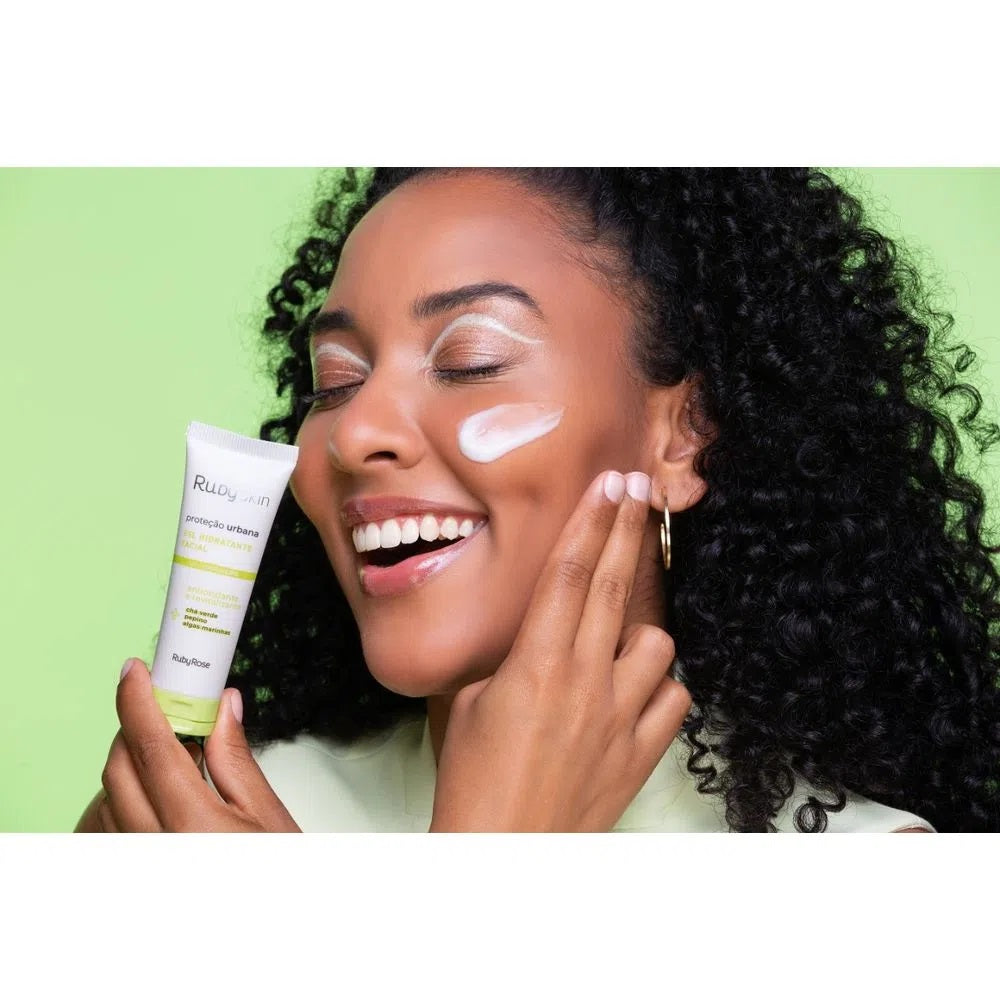 Gel Hidratante Facial Proteção Urbana Ruby Skin - Ruby Rose - HB406 - Minha loja
