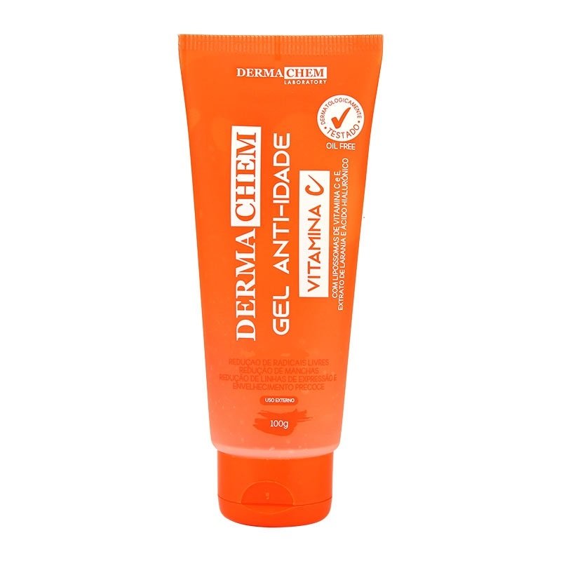 Gel Anti-Idade Vitamina C 100g - Derma Chem - Minha loja