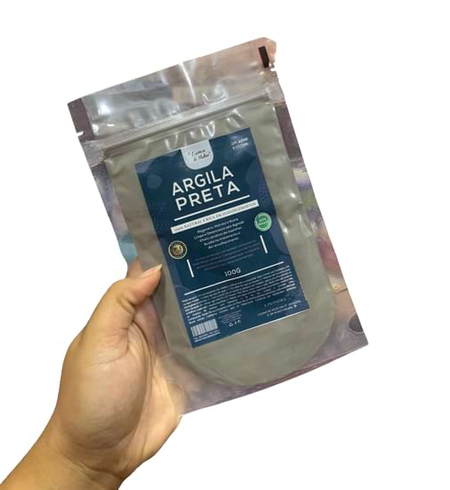 Máscara Argila Preta 100G - Essência Da Mulher - Minha loja