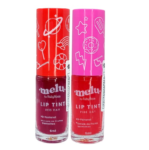 Kit c/4 Un - Lip Tint Melu - RR7501/G1 - Ruby Rose - Minha loja