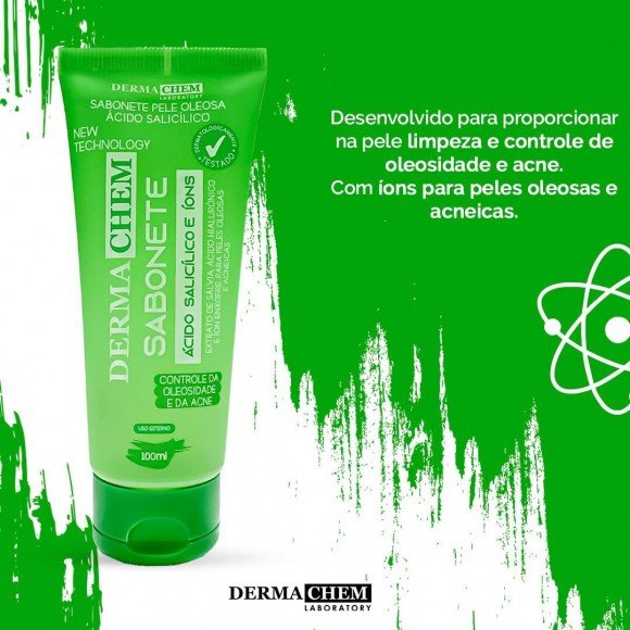 Sabonete Ácido Salicílico Íons - Derma Chem - Minha loja