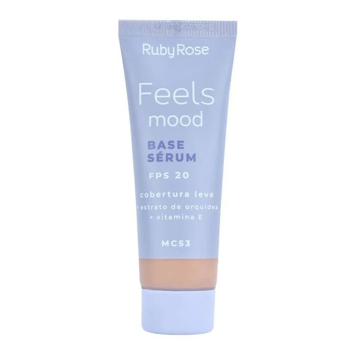 Base Sérum FPS 20 Feels Mood MC53 - Ruby Rose - HB900/G1 - Minha loja