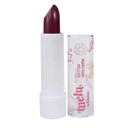 Batom Ultra Matte Melu G3 Cor 17 - RR8521 - Ruby Rose - Minha loja