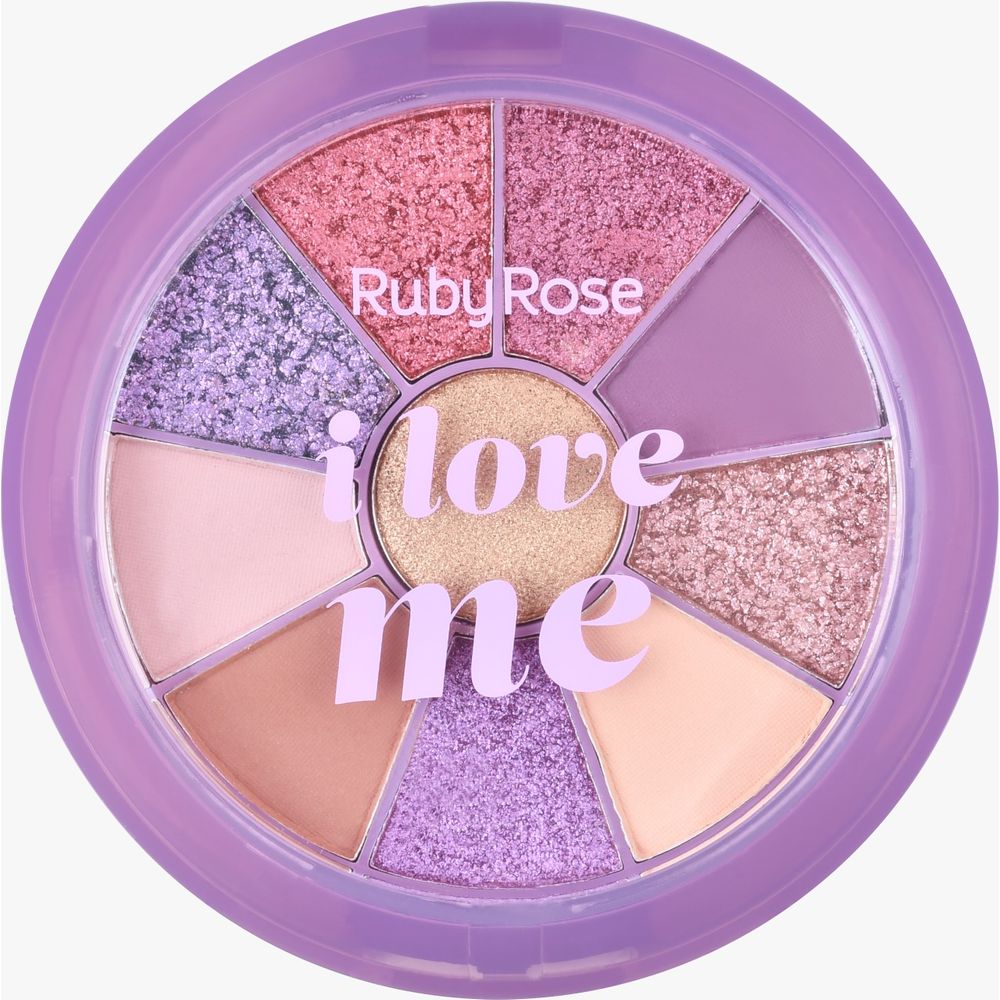 Paleta de Sombras I Love Me - Ruby Rose - HB1075/8 - Minha loja