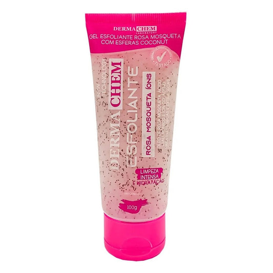 Gel Esfoliante Facial Rosa Mosqueta - Derma Chem - Minha loja