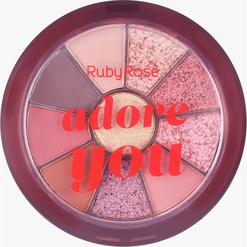 Paleta de Sombras Adore You - Ruby Rose - HB1075/9 - Minha loja