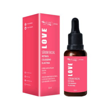 Sérum Facial Retinol Colágeno Elastina - Max Love