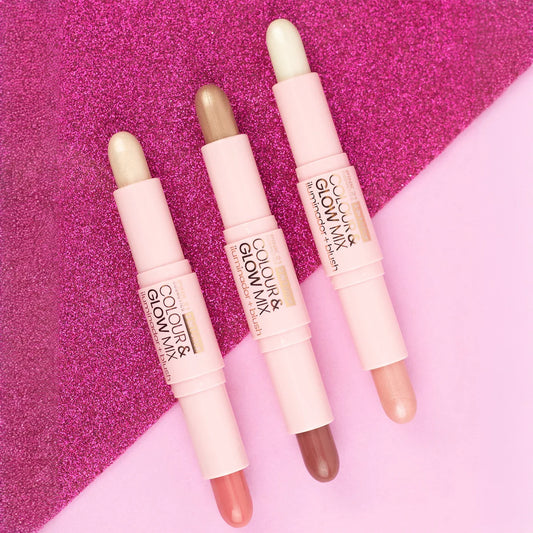 Illuminator and Blush Stick Glow Mix - Pink 21