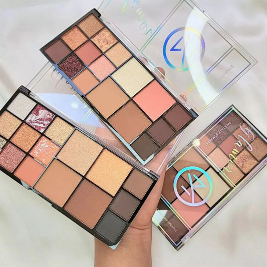 16 Colors Multipurpose Glamor Face Eye and Eyebrow Palette-Mylife Cosmetics | Compra, Melhor Preço, Qualidade