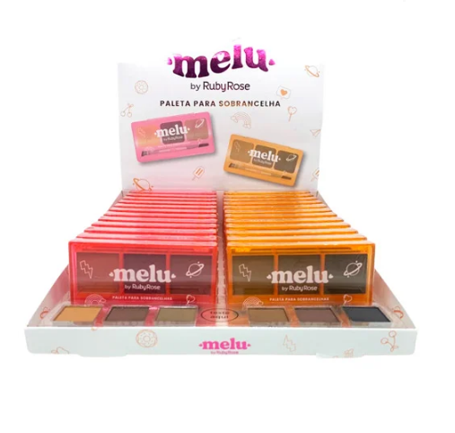 Paleta Para Sobrancelha Melu Cor 2 - HB-F571 - Ruby Rose - Minha loja