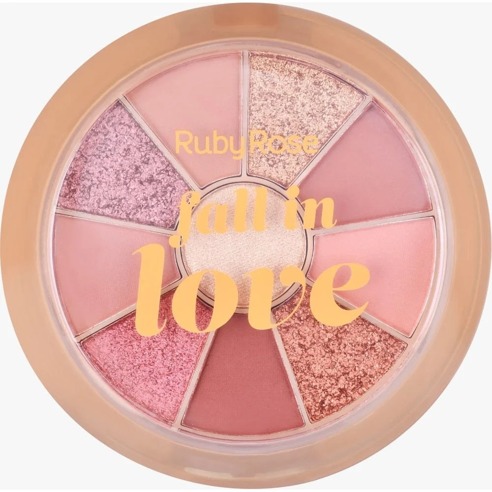 Paleta de Sombras Fall In Love - Ruby Rose - HB1075/5 - Minha loja