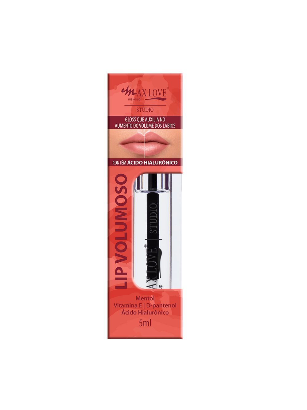 Gloss Lip Volumoso 01 - Max Love - Minha loja