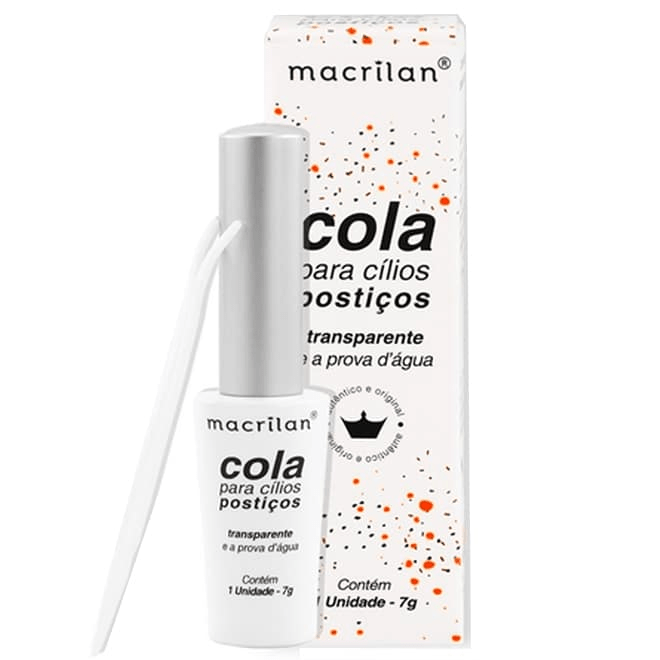 Cola Para Cílios Transparente - CA-001 - Macrilan - Minha loja