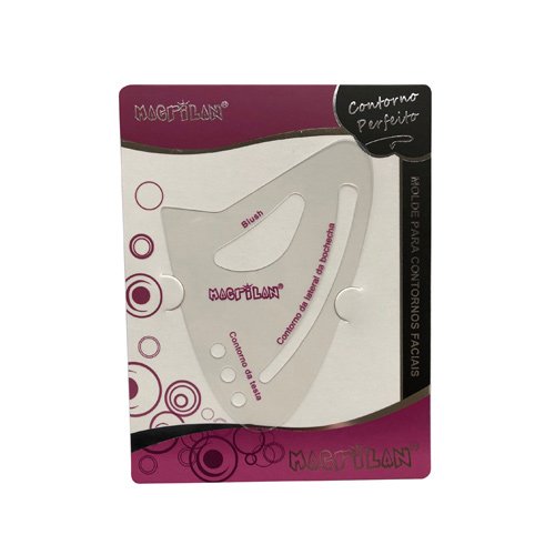 Kit c/3 Un - AC-15 Molde Para Contornos Faciais - Macrilan