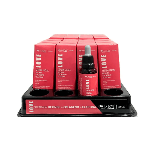 Sérum Facial Retinol + Colágeno + Elastina - Max Love - Minha loja