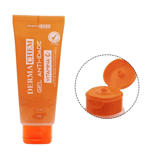 Gel Anti-Idade Vitamina C 100g - Derma Chem - Minha loja