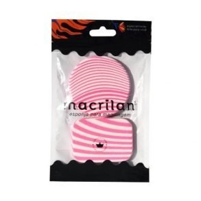 EJ1-1 - Kit com 2 Esponjas Redonda e Retangular - Macrilan