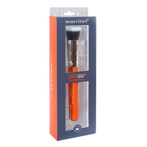 Kit c/6 Un - BT04 - Pincel Profissional Duo Fiber Kabuki - Linha Beauty Tools - Macrilan