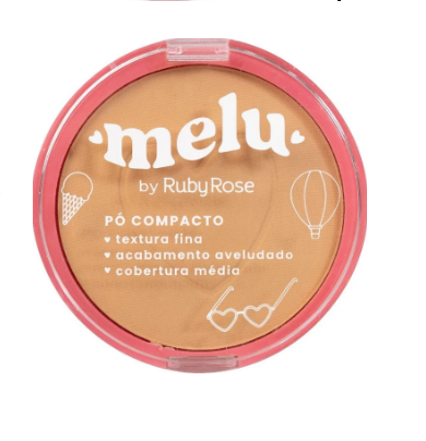 Pó Compacto Melu - MC60 - Ruby Rose - RR853 - Minha loja