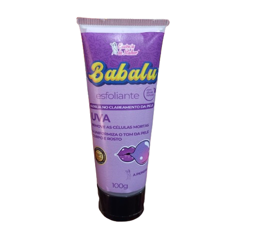 Esfoliante clareador Uva - Essência da Mulher