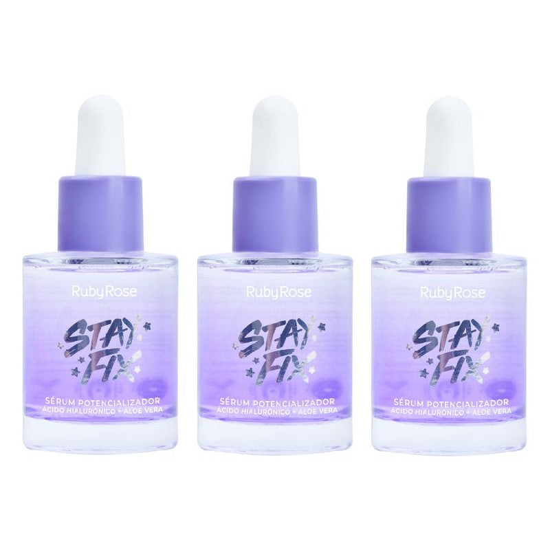 Kit c/3 Un - Sérum Pontencializador Stay Fix - Ruby Rose - HB309 - Minha loja