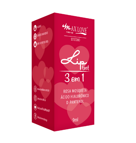 Lip Tint 3 em 1 Cor 501 - Max Love - Minha loja